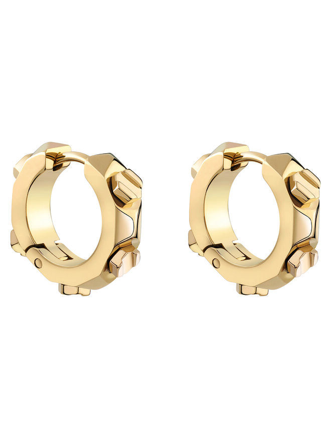 PHILIPP PLEIN Kolczyki PHILIPP PLEIN The Plein Cuff PJ1EA22EU Złoty