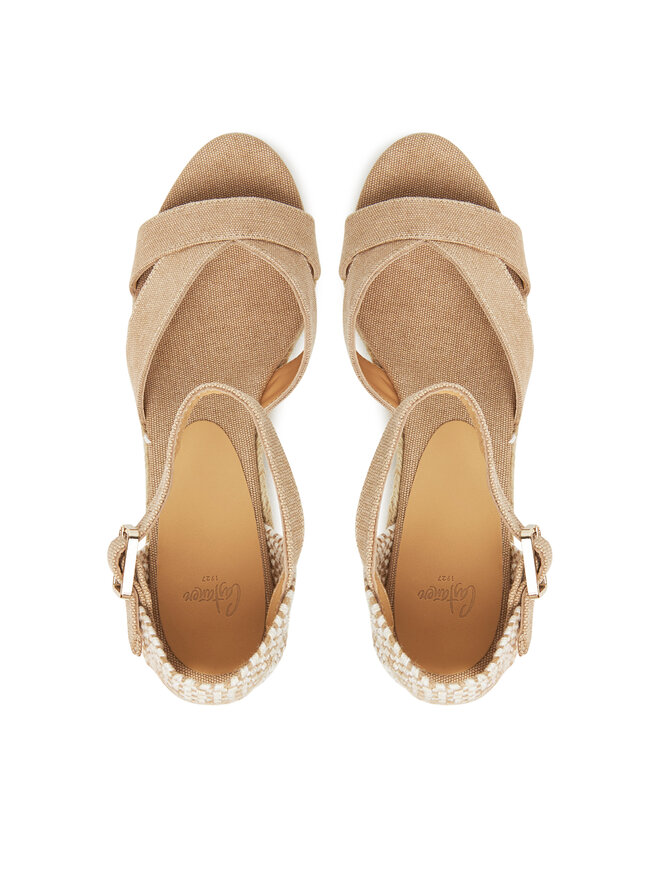 Castañer Espadrile Castañer Bruna/9/002 025678 Bež