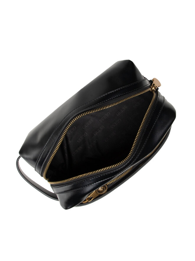 Kosmetiktasche Aus Baumwolle/Leinen – 24,6x17,3x5,1 Cm, Mit Reißverschluss, Als Kulturbeutel Oder Geschenk