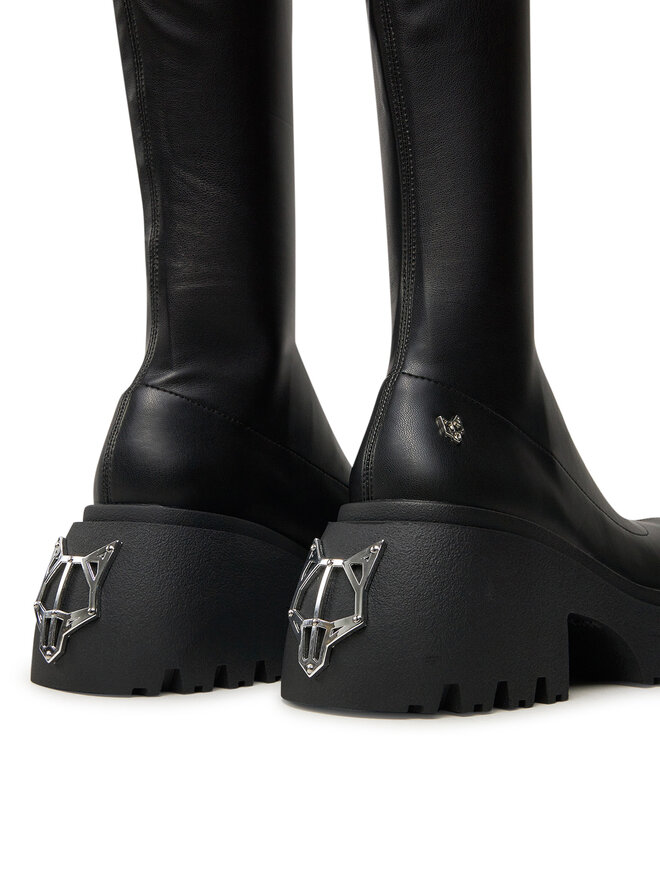 Naked Wolfe Botas altas Naked Wolfe Scar Negro