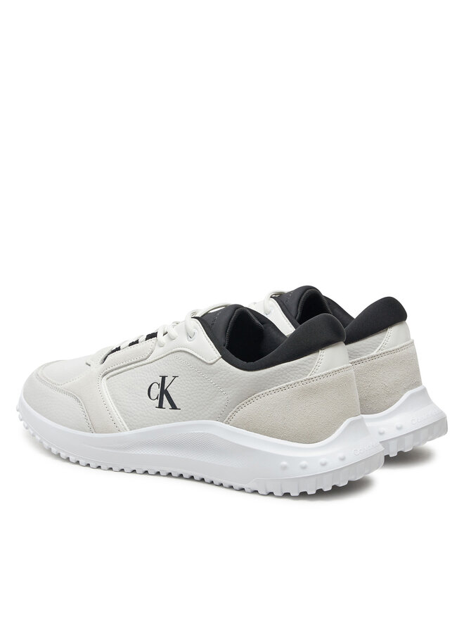Calvin Klein Jeans Αθλητικά Calvin Klein Jeans Eva Runner Low Mg Wmm YM0YM01145 Λευκό