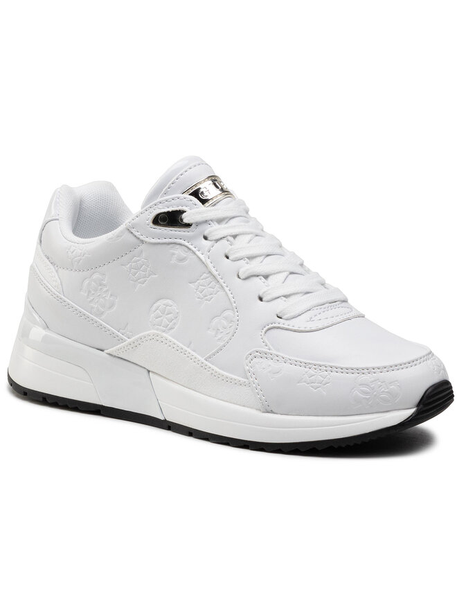 Guess Сникърси Guess Moxea2 FL5MX2 PEL12 Бял