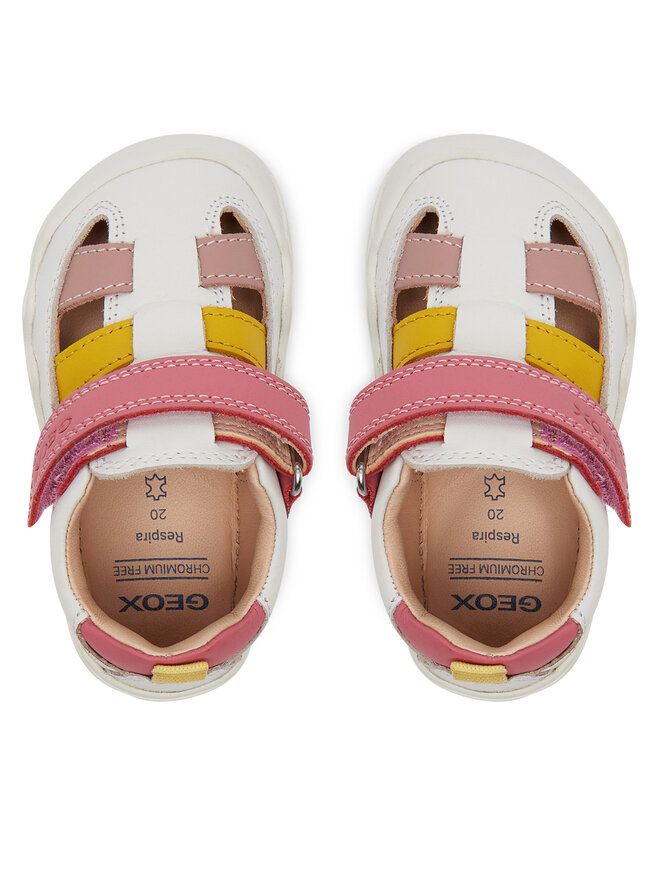Geox Sneakersy Geox B Steppieup B5563A 00085 C1364 Bílá
