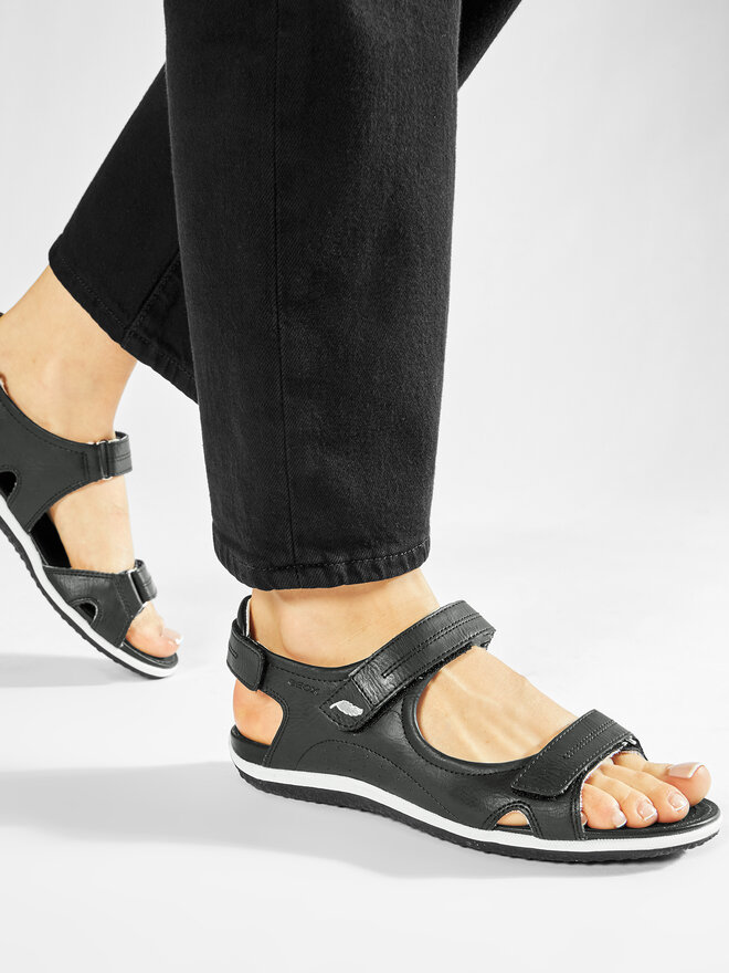 Geox Sandále Geox D Sand.Vega A D52R6A 000EK C9997 Čierna