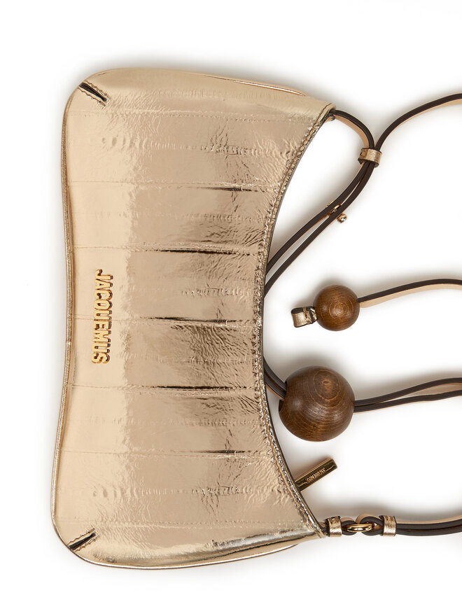 JACQUEMUS Τσάντα JACQUEMUS Le Bisou Perle 24E231BA057-3169 Χρυσό