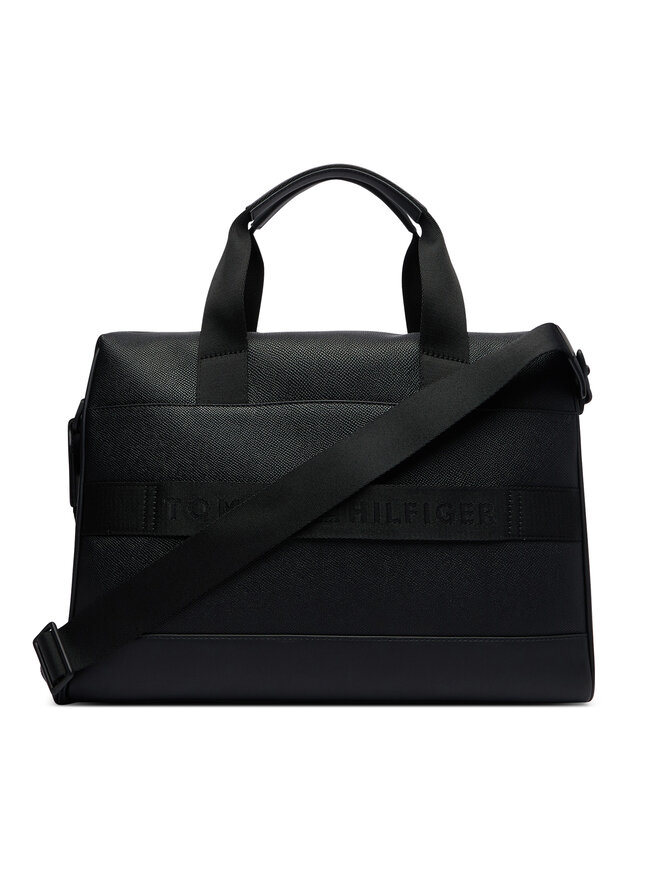 Tommy Hilfiger Laptoptasche Tommy Hilfiger Th Modern Monogram Computer Bag AM0AM14729 Schwarz