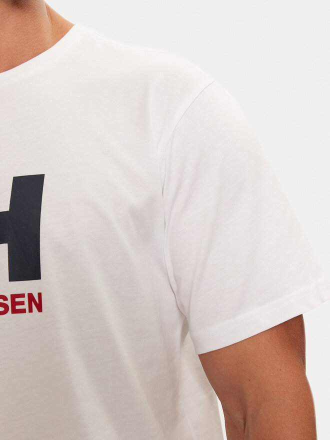Helly Hansen Helly Hansen Marškinėliai Logo 30396 Balta Regular Fit
