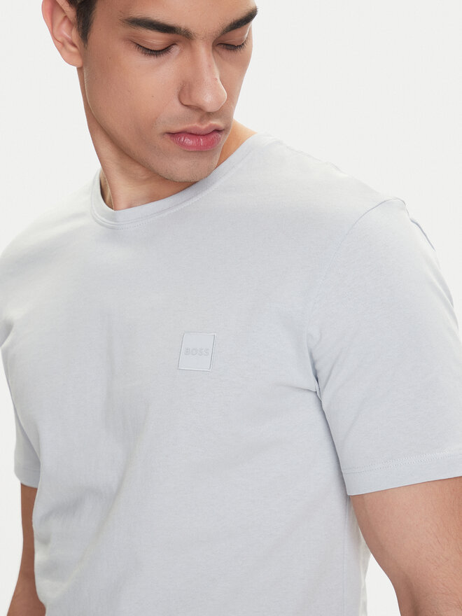 BOSS BOSS Camiseta Tales 50508584 Gris Regular Fit