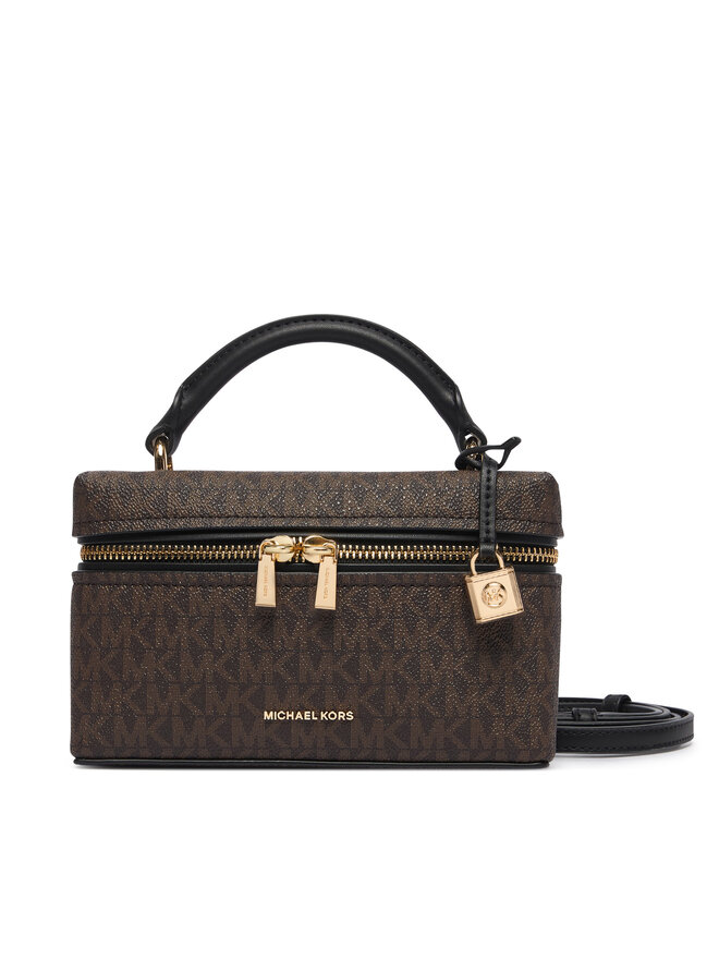MICHAEL Michael Kors Handtasche MICHAEL Michael Kors Jana 32F5GQ1C0B Dunkelbraun