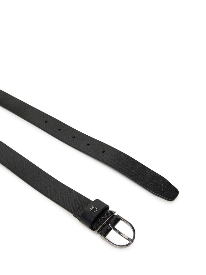 Calvin Klein Ζώνη Γυναικεία Calvin Klein Ck Metal Round Buckle 2.5_Mono K60K613150 Μαύρο