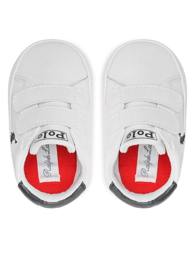 Polo Ralph Lauren Αθλητικά Polo Ralph Lauren Heritage Court Ii Ez Layette RL100731 Λευκό