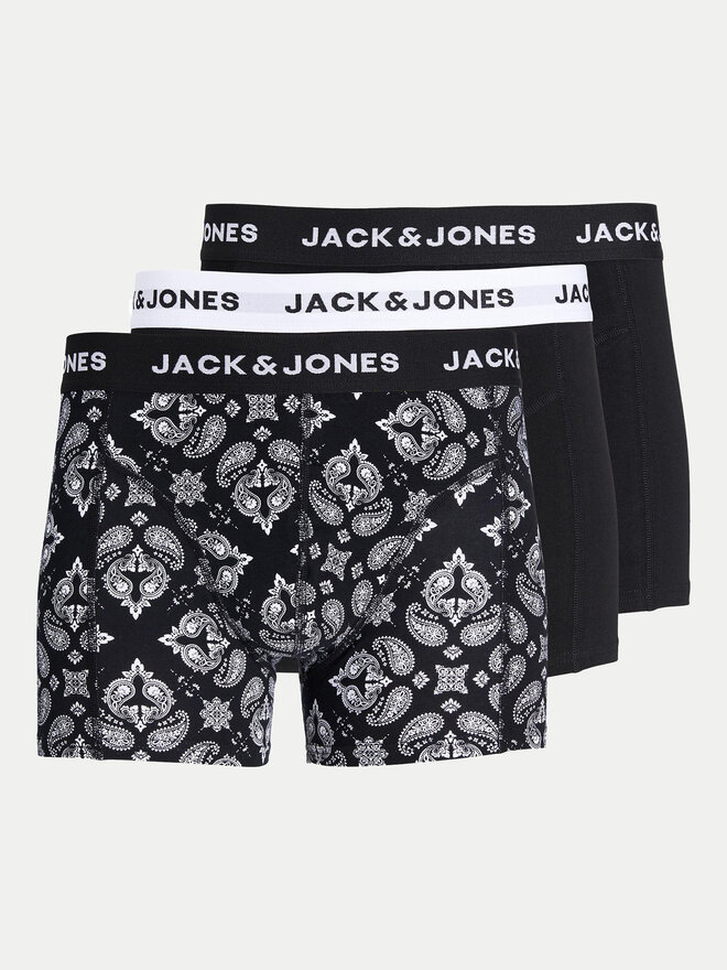 Jack&Jones Jack&Jones Σετ μποξεράκια 3 τμχ Paris 12259575 Μαύρο