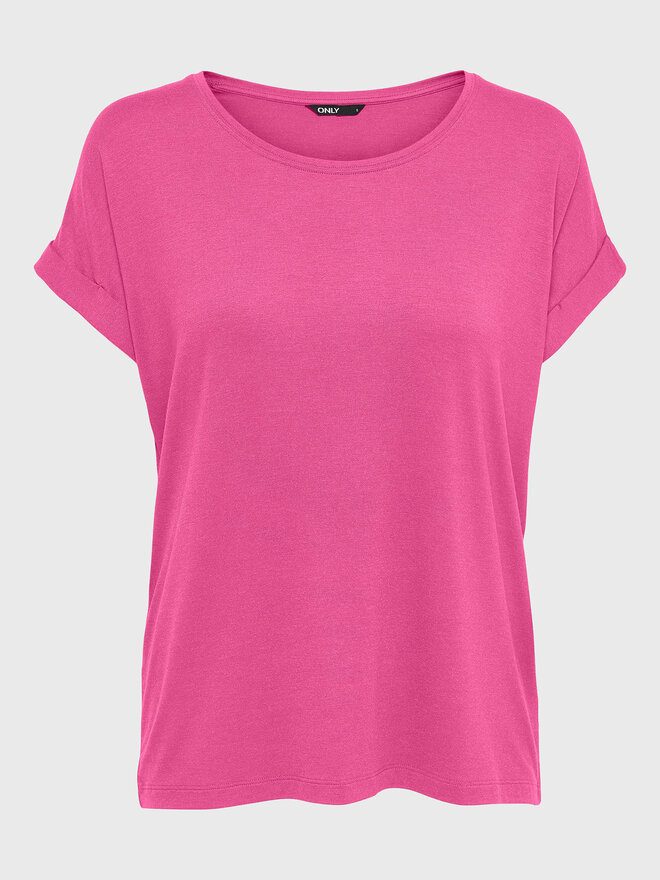 ONLY ONLY Camiseta 15106662 Rosa Regular Fit