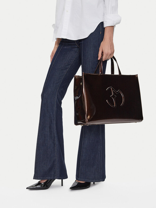 Eva Minge Handtasche Eva Minge R-01 Braun