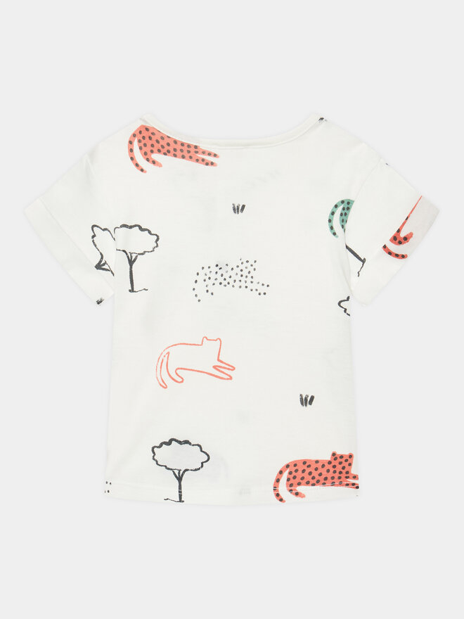 United Colors Of Benetton United Colors Of Benetton T-shirt 3ZCTAQ00F Šarena Regular Fit