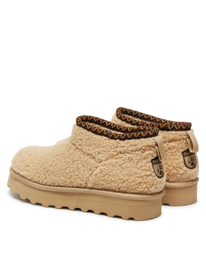 Bearpaw Μπότες Χιονιού Bearpaw Snuggle Daphne Deco 3192W Μπεζ