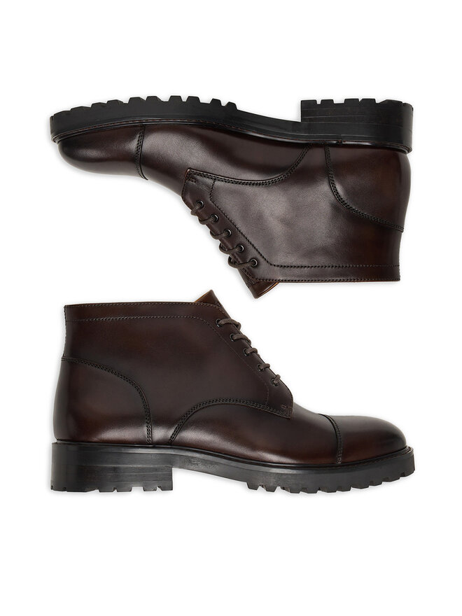 GINO ROSSI Μποτίνια Gino Rossi EO-UBERTO-03 125AM Καφέ