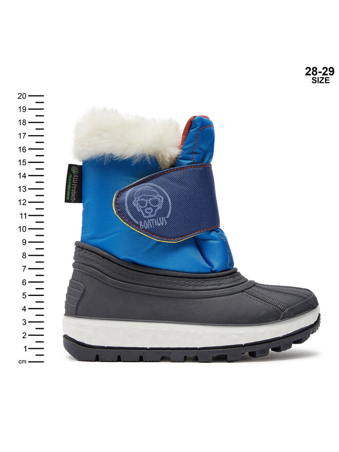 Boatilus Botas de nieve Boatilus Joggy 04 Sport Lace NJ04 VAR.13XV Turquesa