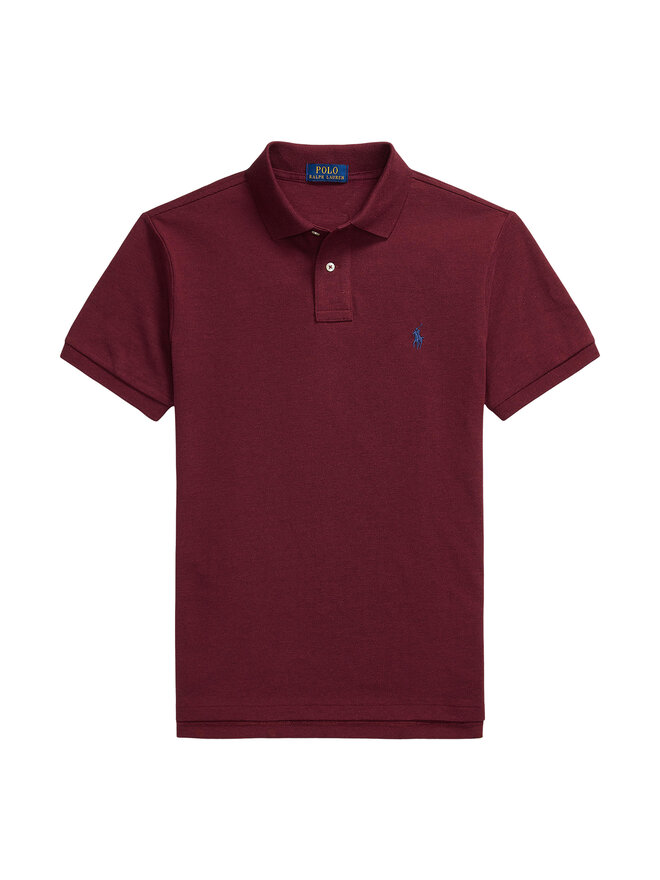 Polo Ralph Lauren Polo Ralph Lauren Poloshirt 710536856343 Dunkelrot Slim Fit