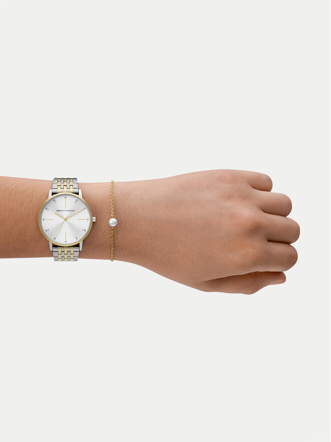 Armani Exchange Karóra Armani Exchange AX7156SET Ezüst