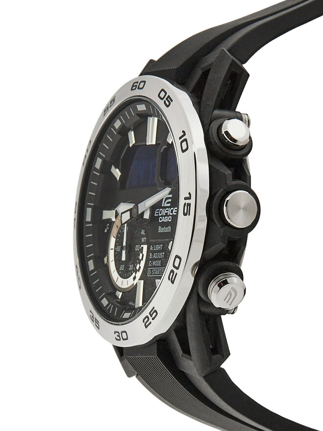 Casio Zegarek Casio Edifice ECB-40P-1AEF Czarny