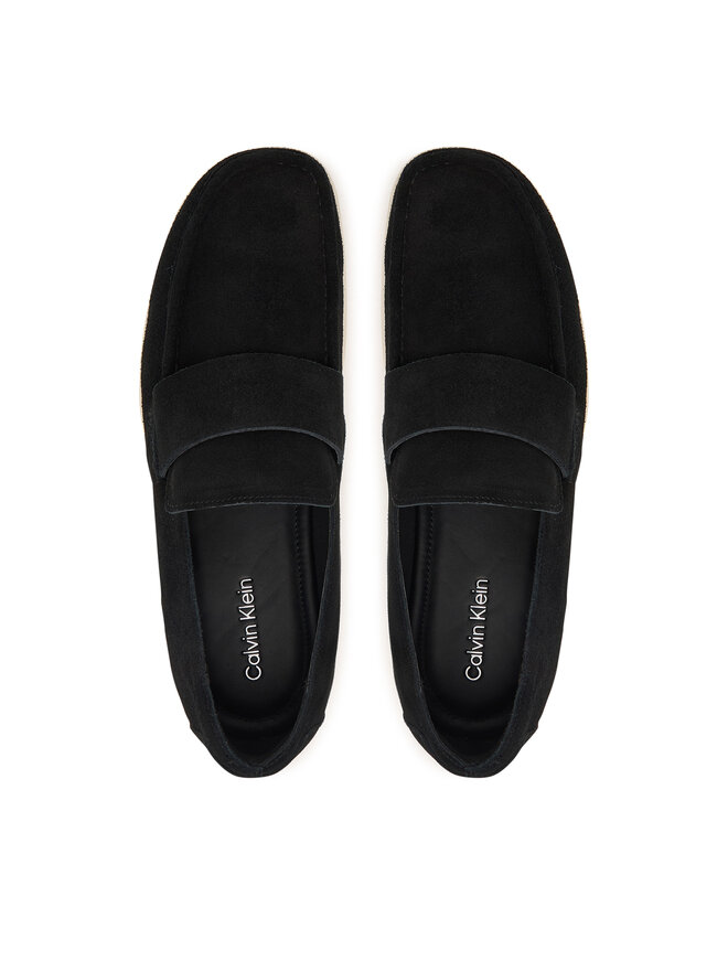 Calvin Klein Halbschuhe Calvin Klein Hybrid City Lug Band Loafer Su HM0HM02257 Schwarz