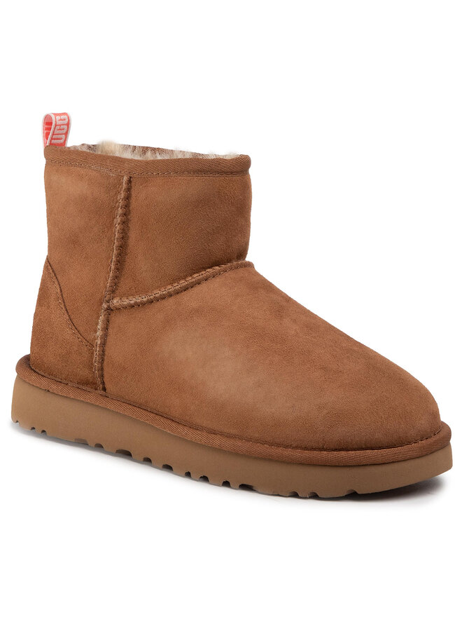 Ugg Schneeschuhe Ugg W Classic Mini II Graphic Logo 1110083 Braun