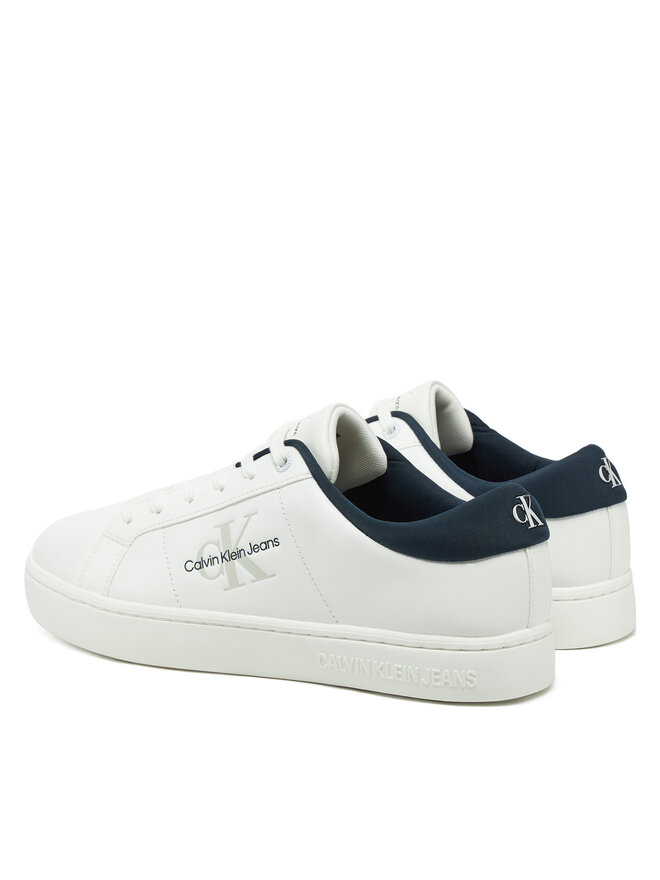 Calvin Klein Jeans Sneakers Calvin Klein Jeans Classic Cupsole Low Ml Lth YM0YM00864 Alb