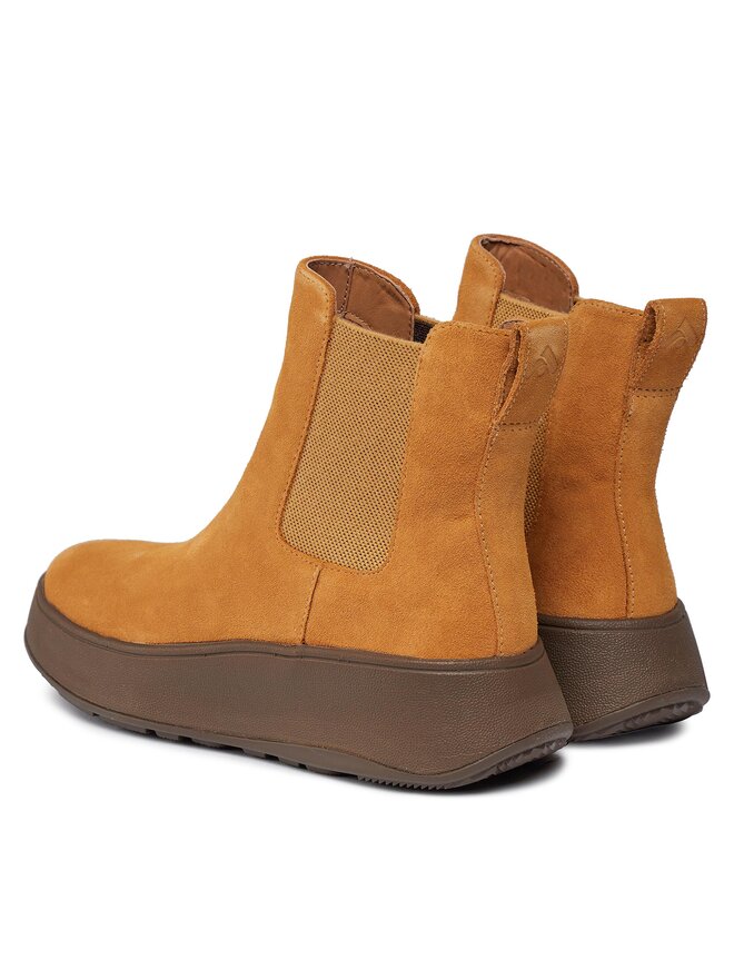 FitFlop Jātnieku stila puszābaki FitFlop F-Mode GR7-A77 Brūns