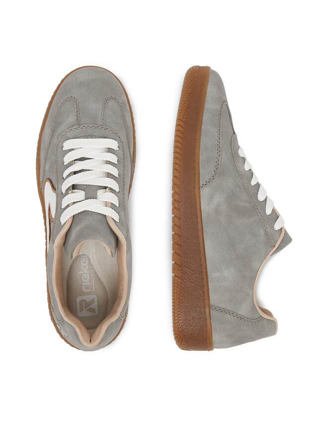 Rieker Sneakersy Rieker M5512-45 Sivá