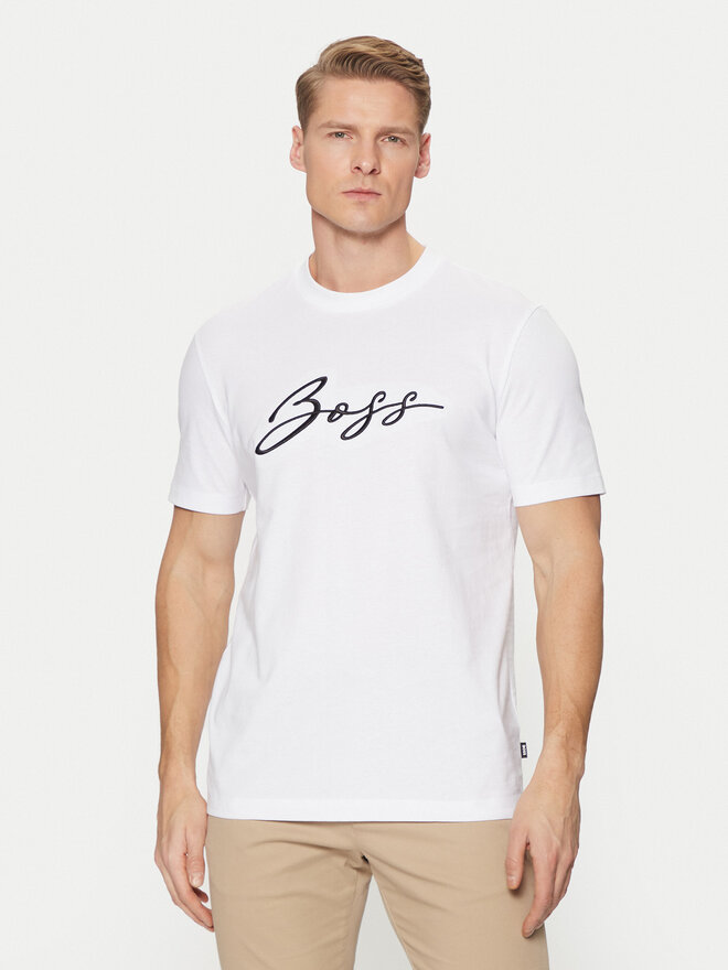 BOSS BOSS Camiseta C-Thompson 70 50531309 Blanco Regular Fit