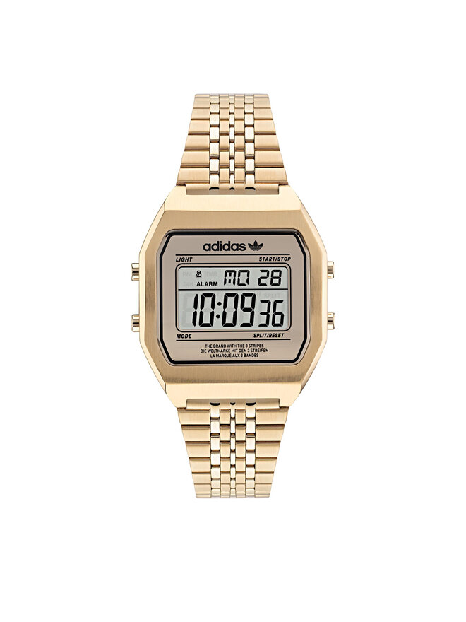 Годинник adidas Originals Street Digital Two AOST22074 Золотий