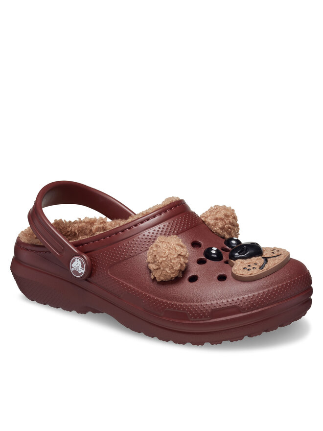 Crocs Šľapky Crocs Classic Lined Iam Brown Bear Clog K 210399 Hnedá