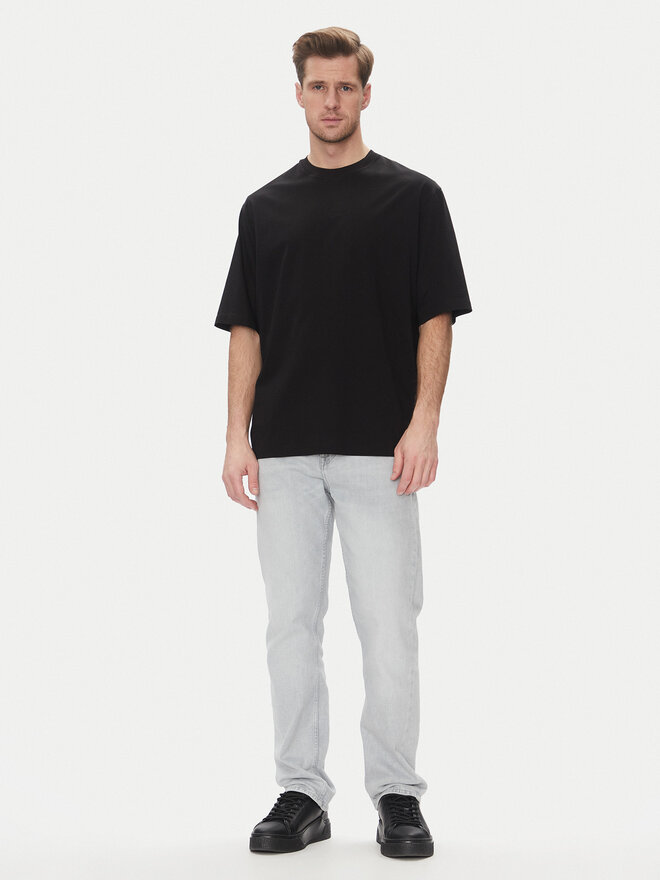 Armani Exchange Armani Exchange Póló XM000576 AF10364 UC001 Fekete Loose Fit