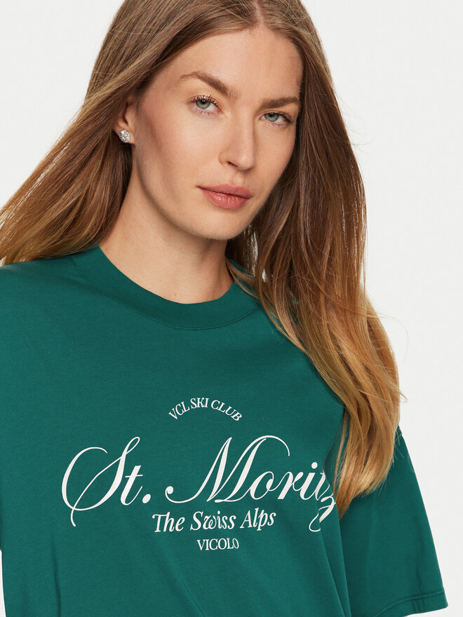 ViCOLO ViCOLO T-Shirt RS0053 Grün Regular Fit