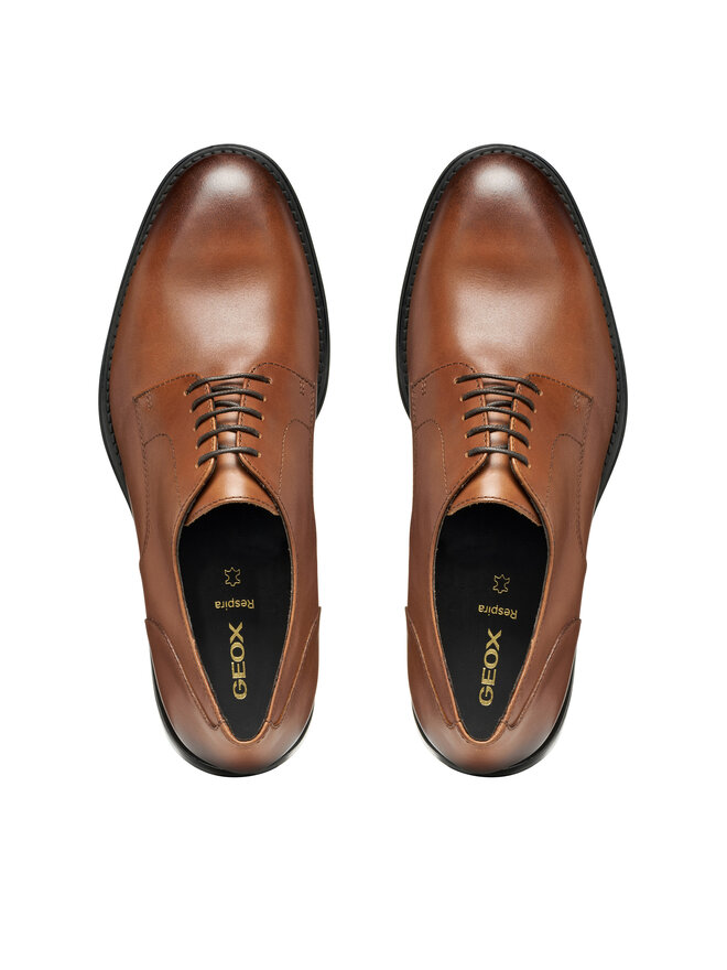 Geox Nizki čevlji Geox U Barberigo U56MBC 00043 C6610 Rjava