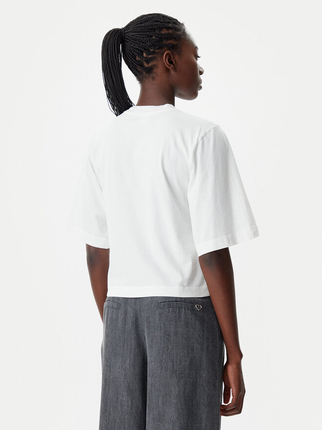 PINKO PINKO T-Shirt 104604 A2F8 Z05 Weiß Regular Fit