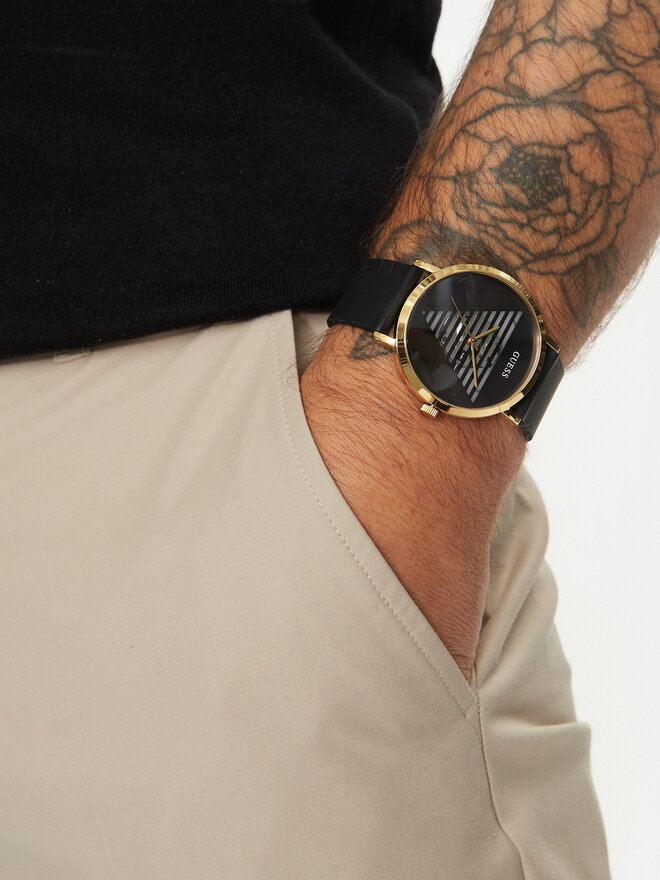 Guess Zegarek Guess Idol GW0503G1 Czarny