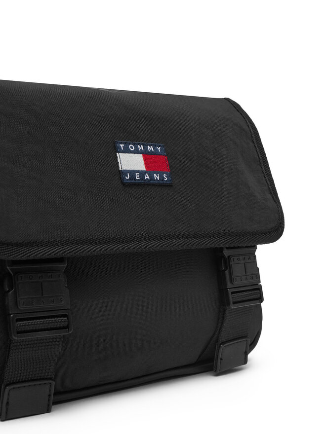 Tommy Jeans Плоска сумка Tommy Jeans Tjm Daily Elevated Crossbody AM0AM13326 Чорний