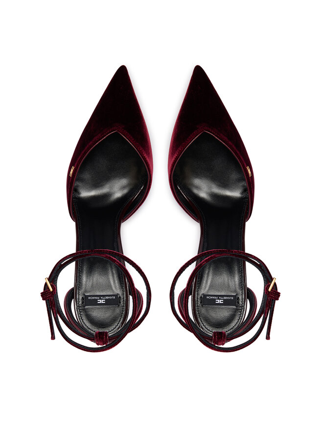Elisabetta Franchi Magassarkú Elisabetta Franchi SA-74L-57E2-EA4 Bordó