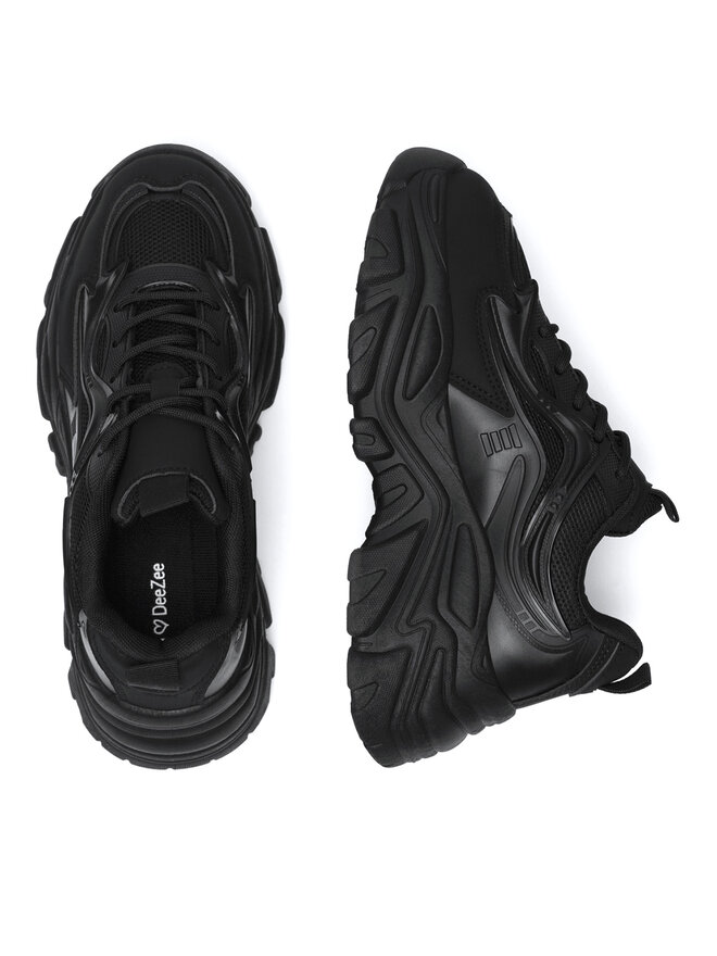 DeeZee Sneakers DeeZee WSS21557-02 Schwarz