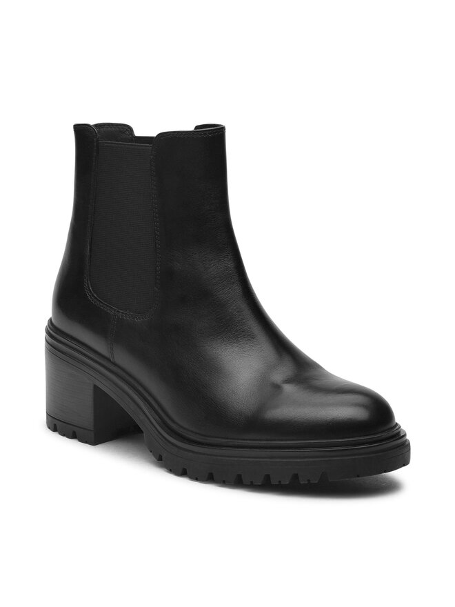 Geox Botki Geox D Damiana E D16QCE 00043 C9999 Czarny