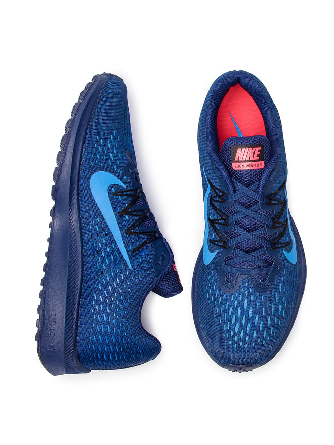 Zapatillas de running Nike Zoom Winflo 5 AA7406 405 Azul marino zapatos.es