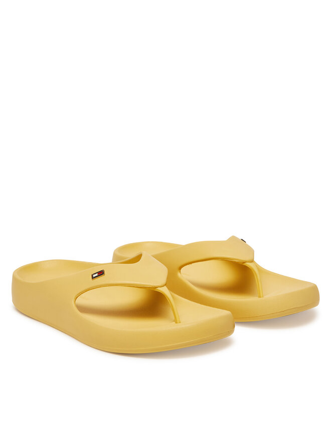Tommy Hilfiger Žabky Tommy Hilfiger Comfort Beach Sandal FW0FW08522 Žlutá