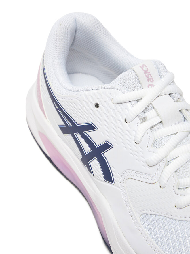 Asics Buty do tenisa Asics Gel-Dedicate 8 Clay 1042A255 Biały