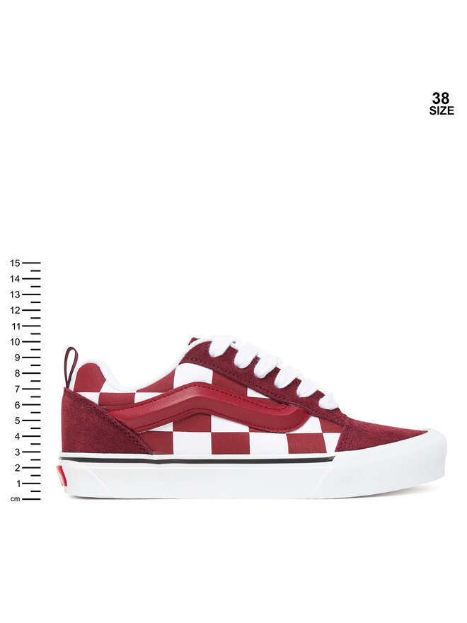 Vans Sneakers aus Stoff Vans Knu Skool VN000D2TBRD1 Dunkelrot