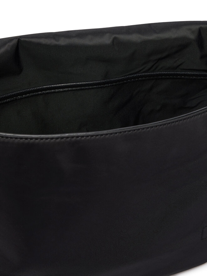 Calvin Klein Handtasche Calvin Klein Ssnl Raised Logo Flap Messenger LV04D3501G Schwarz