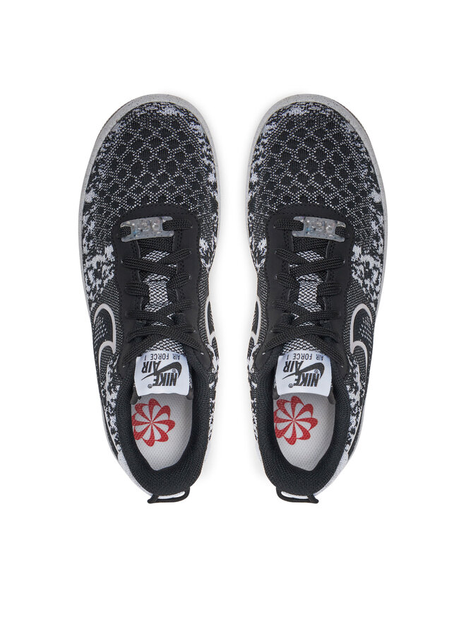 Nike Sneakers Nike Af1 Crater Flyknit Nn (Gs) DM1060 001 Schwarz