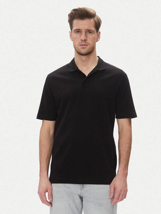 Armani Exchange Armani Exchange Polo XM000729 AF13025 UC001 Μαύρο Regular Fit
