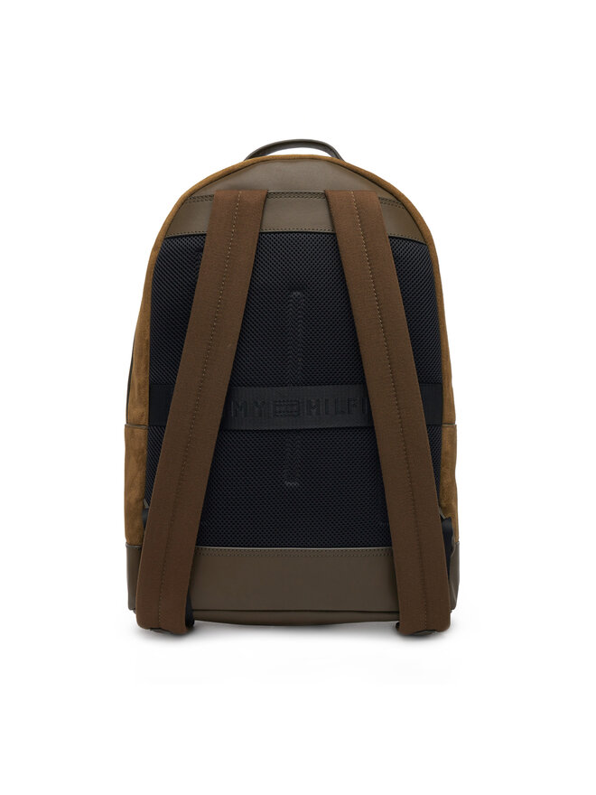 Tommy Hilfiger Nahrbtnik Tommy Hilfiger Th Casual Suede Backpack AM0AM13229 Zelena